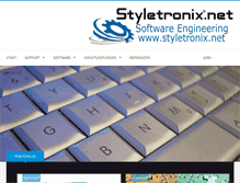 Tablet Screenshot of event.styletronix.net